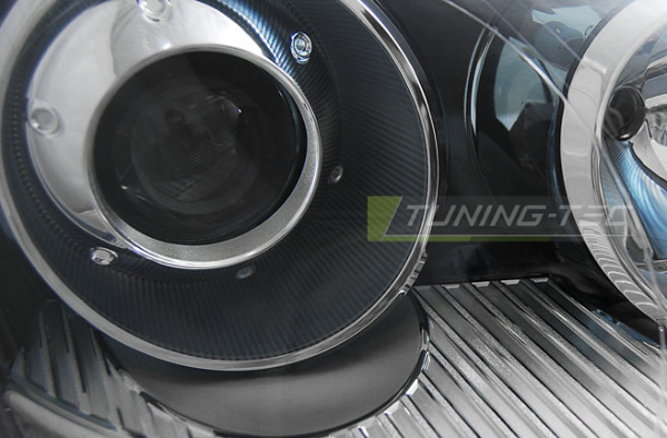 Upgrade Design Scheinwerfer für VW Golf 5 03-09 schwarz